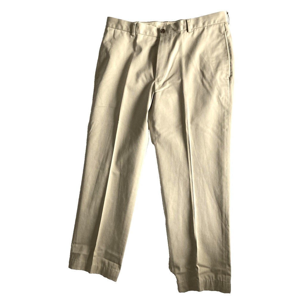 Brooks Brothers 346 Pants Men 38x32 (38x30 Actual) Clark Fit Advantage Chino